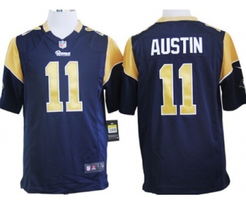 Nike St. Louis Rams #11 Tavon Austin Navy Blue Game Jersey