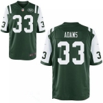 Men's 2017 NFL Draft New York Jets #33 Jamal Adams Green Team Color Stitched NFL Nike Elite Jersey