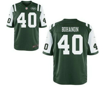 Men's New York Jets #40 Tommy Bohanon Green Team Color NFL Nike Elite Jersey