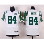 Men's New York Jets #84 Devin Smith White Road NFL Nike Elite Jersey