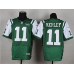 Nike New York Jets #11 Jeremy Kerley Green Elite Jersey