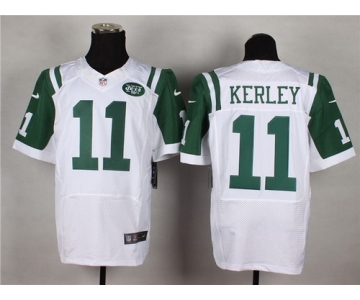 Nike New York Jets #11 Jeremy Kerley White Elite Jersey