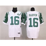 Nike New York Jets #16 Percy Harvin White Elite Jersey