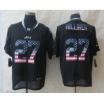 Nike New York Jets #27 Dee Milliner  2014 USA Flag Fashion Black Elite Jersey