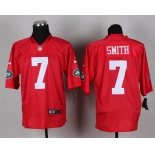 Nike New York Jets #7 Geno Smith 2014 QB Red Elite Jersey