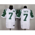 Nike New York Jets #7 Geno Smith White Elite Jersey