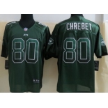 Nike New York Jets #80 Wayne Chrebet Drift Fashion Green Elite Jersey