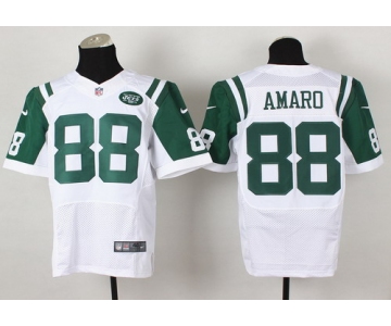 Nike New York Jets #88 Jace Amaro White Elite Jersey