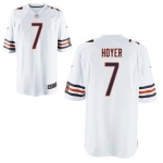 Men's Chicago Bears #7 Brian Hoyer White Road NFL Nike Elite Jersey