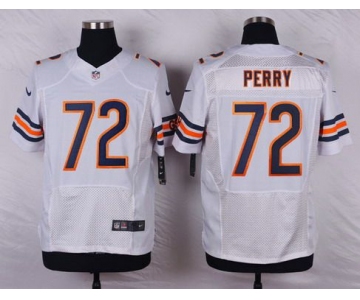 Men's Chicago Bears #72 William Perry White Retired Player NFL Nike Elite Jerse