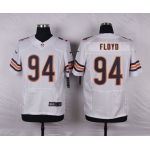 Men's Chicago Bears #94 Leonard Floyd White Road NFL Nike Elite Jersey