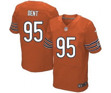 Men's Chicago Bears #95 Richard Dent Orange Retired Player NFL Nike Elite Jersey