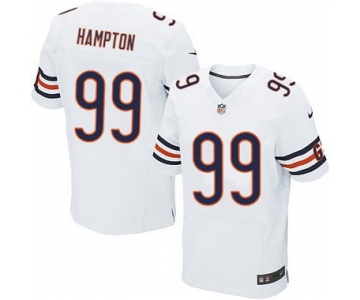 Men's Chicago Bears #99 Dan Hampton White Retired Player NFL Nike Elite Jersey