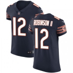 Nike Chicago Bears #12 Allen Robinson II Navy Blue Team Color Men's Stitched NFL Vapor Untouchable Elite Jersey