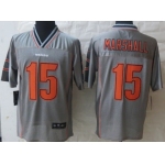 Nike Chicago Bears #15 Brandon Marshall 2013 Gray Vapor Elite Jersey