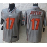 Nike Chicago Bears #17 Alshon Jeffery 2013 Gray Vapor Elite Jersey