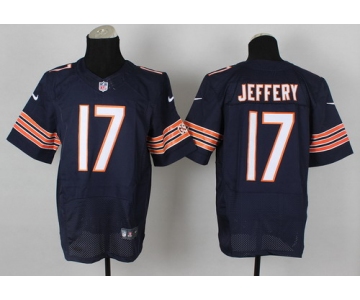 Nike Chicago Bears #17 Alshon Jeffery Blue Elite Jersey