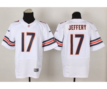 Nike Chicago Bears #17 Alshon Jeffery White Elite Jersey