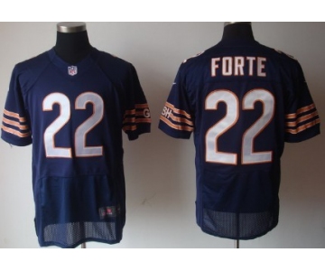 Nike Chicago Bears #22 Matt Forte Blue Elite Jersey