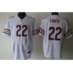 Nike Chicago Bears #22 Matt Forte White Elite Jersey