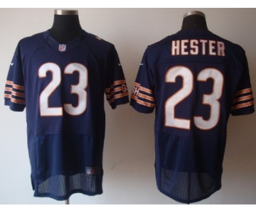 Nike Chicago Bears #23 Devin Hester Blue Elite Jersey