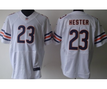 Nike Chicago Bears #23 Devin Hester White Elite Jersey