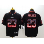 Nike Chicago Bears #23 Kyle Fuller 2014 USA Flag Fashion Black Elite Jersey