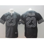 Nike Chicago Bears #23 Kyle Fuller All Black Elite Jersey