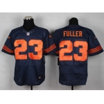 Nike Chicago Bears #23 Kyle Fuller Blue With Orange Elite Jersey