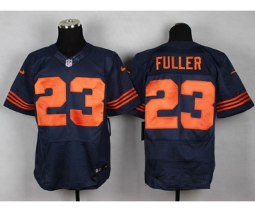 Nike Chicago Bears #23 Kyle Fuller Blue With Orange Elite Jersey