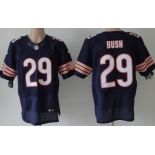 Nike Chicago Bears #29 Michael Bush Blue Elite Jersey