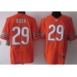 Nike Chicago Bears #29 Michael Bush Orange Elite Jersey