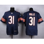 Nike Chicago Bears #31 Antrel Rolle Blue Elite Jersey