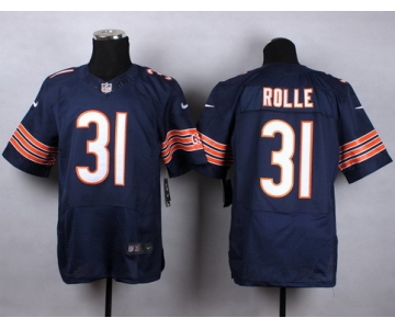 Nike Chicago Bears #31 Antrel Rolle Blue Elite Jersey