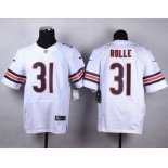 Nike Chicago Bears #31 Antrel Rolle White Elite Jersey