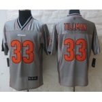 Nike Chicago Bears #33 Charles Tillman 2013 Gray Vapor Elite Jersey