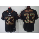 Nike Chicago Bears #33 Charles Tillman Black With Camo Elite Jersey