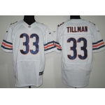 Nike Chicago Bears #33 Charles Tillman White Elite Jersey