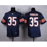 Nike Chicago Bears #35 Jacquizz Rodgers Blue Elite Jersey