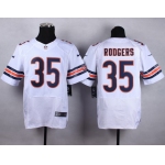 Nike Chicago Bears #35 Jacquizz Rodgers White Elite Jersey