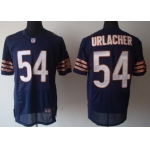 Nike Chicago Bears #54 Brian Urlacher Blue Elite Jersey