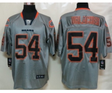 Nike Chicago Bears #54 Brian Urlacher Lights Out Gray Elite Jersey