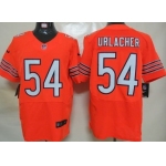 Nike Chicago Bears #54 Brian Urlacher Orange Elite Jersey
