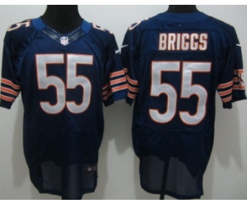 Nike Chicago Bears #55 Lance Briggs Blue Elite Jersey