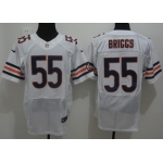 Nike Chicago Bears #55 Lance Briggs White Elite Jersey