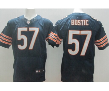 Nike Chicago Bears #57 Jon Bostic Blue Elite Jersey