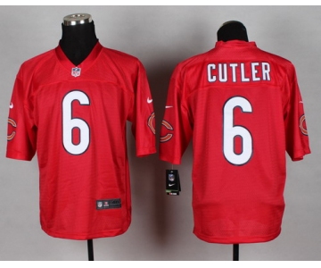 Nike Chicago Bears #6 Jay Cutler 2014 QB Red Elite Jersey