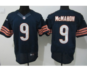 Nike Chicago Bears #9 Jim McMahon Blue Elite Jersey