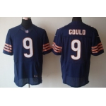Nike Chicago Bears #9 Robbie Gould Blue Elite Jersey