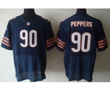 Nike Chicago Bears #90 Julius Peppers Blue Elite Jersey